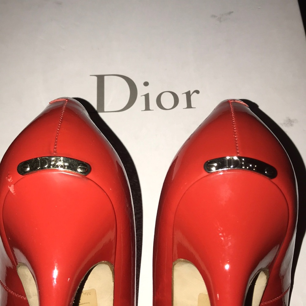 Dior red pumps - Picture 4 of 8